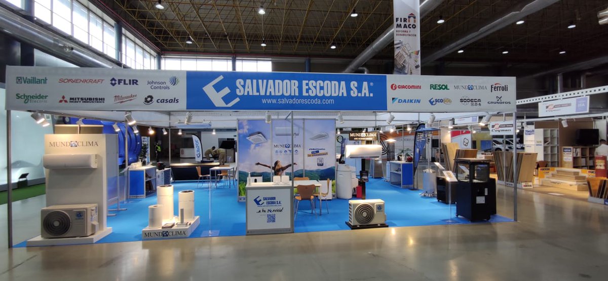 SalvadorEscoda's tweet photo. 📢🧐#instalador de Alicante..
☝️ ¿Todavía no te has pasado por #firamaco en Alicante? ¿A qué esperas? ¡VEN a conocernos! ¡Te esperamos! 👋
¡Estaremos todo el fin de semana!
Descubre las NOVEDADES #Mundoclima ¡y mucho+!
👉🗺️ https://t.co/7WsmmPSxFa
#atuservicio #instaladores https://t.co/Muqkt43oP2