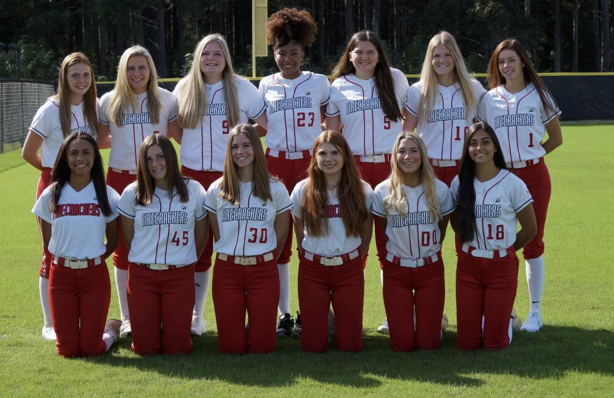 Representing their high school teams…tomorrow, representing GA Firecrackers!