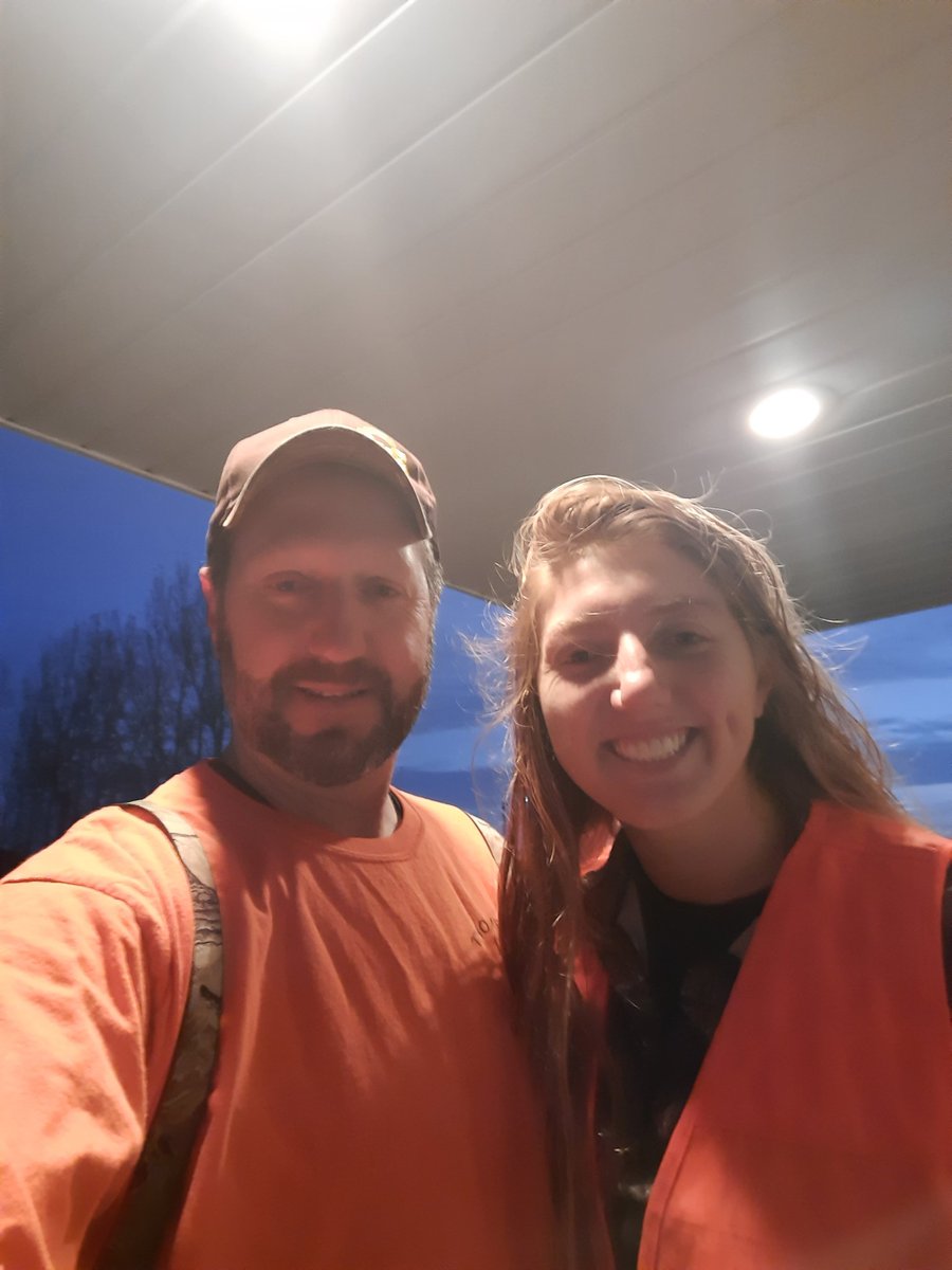 I may not be able to get a tag but Dads guide service is in full operation #NDdeeropener