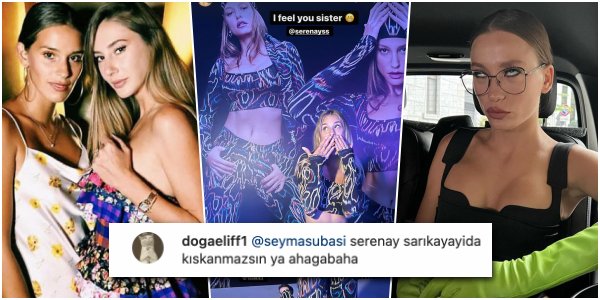 onedio's tweet photo. Şeyma Subaşı, Yıllardır Aynı Markanın Reklam Yüzü Olan Serenay Sarıkaya'ya Söyledikleriyle Herkesi Şok Etti! https://t.co/n0XOb0Nh7p https://t.co/lSWcIen31L