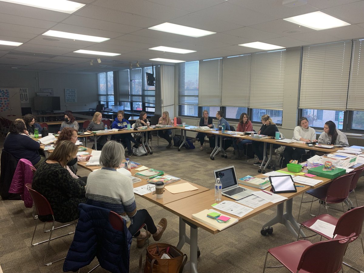 After a long day of teaching who wants to come after school for a couple hours and grow their literacy expertise?  THESE teachers do!  SDW teachers are truly amazing! #sdwlit #cantstop #wontstop