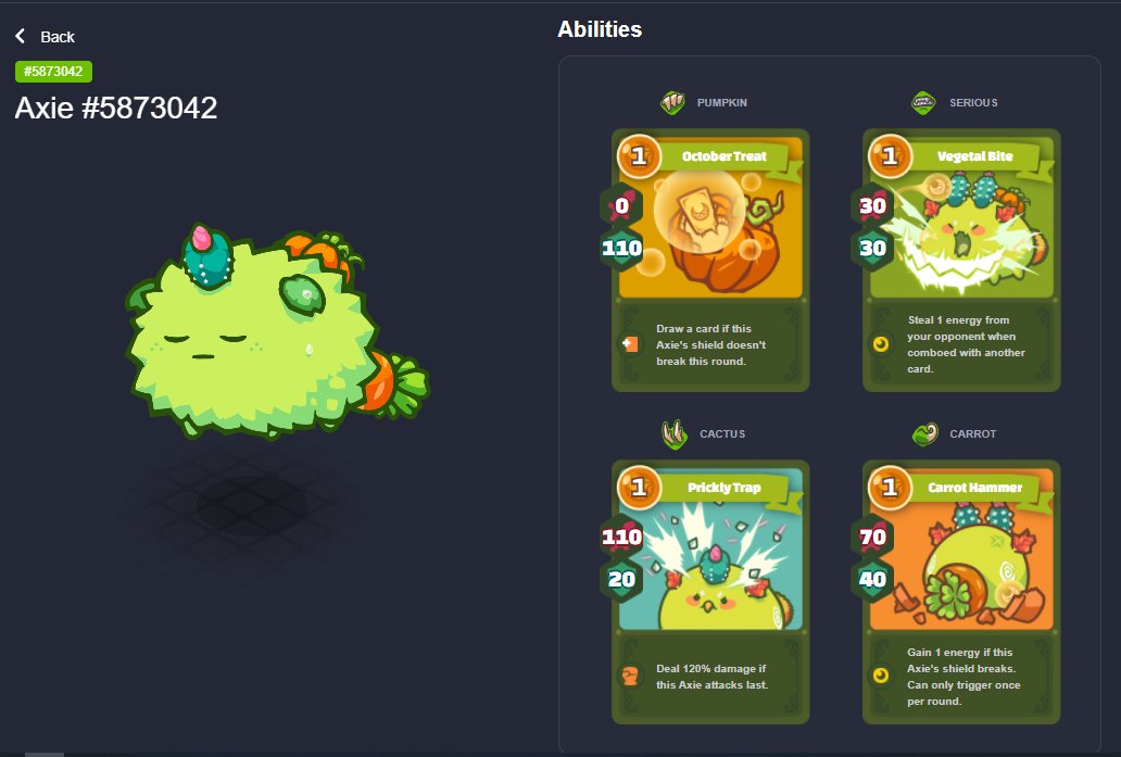 Kenneth57121416's tweet photo. @RareAxies ADP
668017
8087909
5873042
best Aqua with energy gain and 0 cost for terminator in late game, high defense capability of dusk anti beast with additional bumpy refresh 20 shield per turn.Lastly is plant meta with carrot and ultimate gameplay of this is sustain and burst tiny dino https://t.co/VAU4Uktxdm