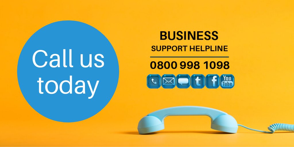 Looking for advice and business support? Our advisers are on the phones now and ready to help you and your business transform. Give us a call today on 0800 998 1098 for free, impartial business support☎️ 

#BSHelpline
