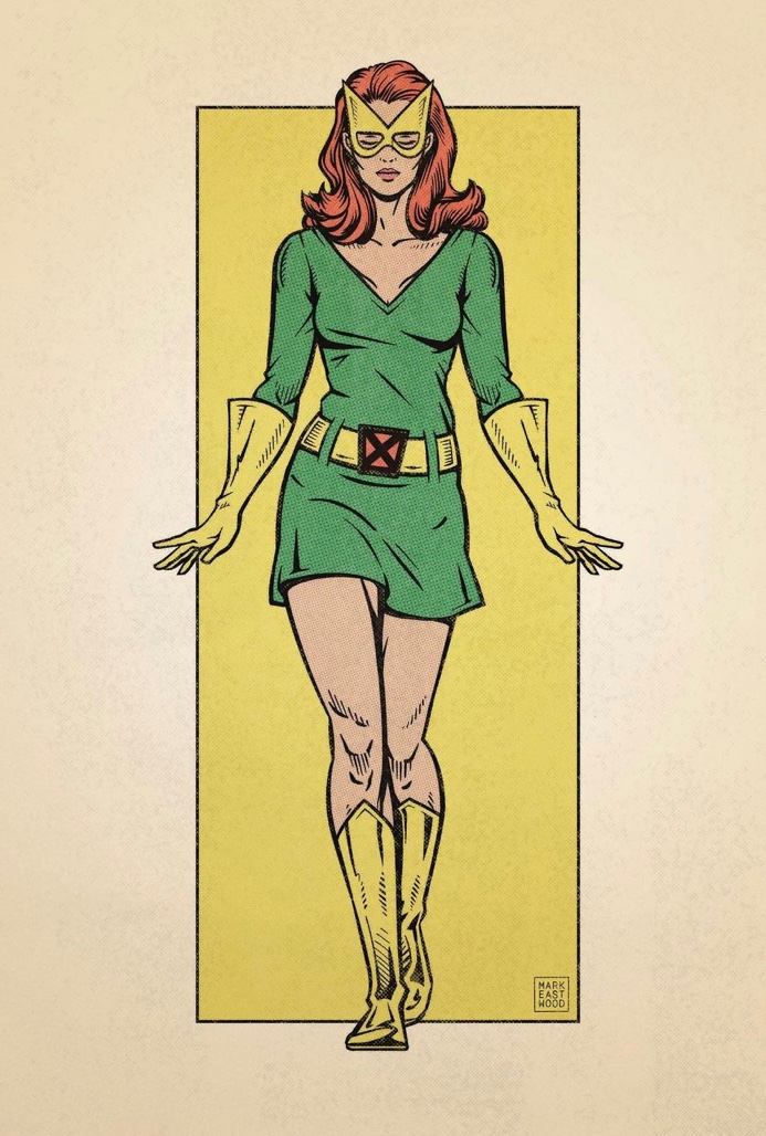 Jean Grey by Mark Eastwood