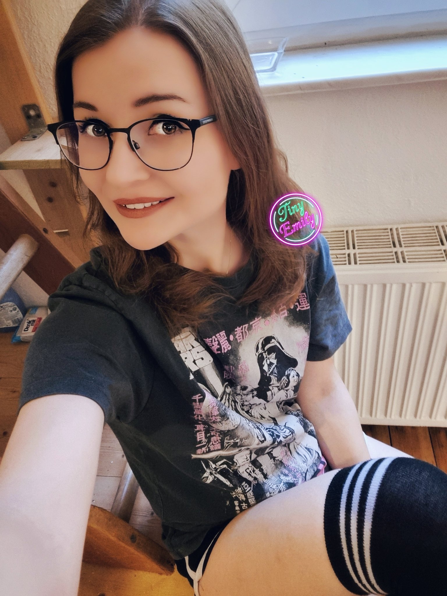 Guten Start ins Wochenende! 😁 #weekend #friday #tgif #starwars #glasses #happy #smile #socks #oversizedshirt https://t.co/lp0fYIwBYy