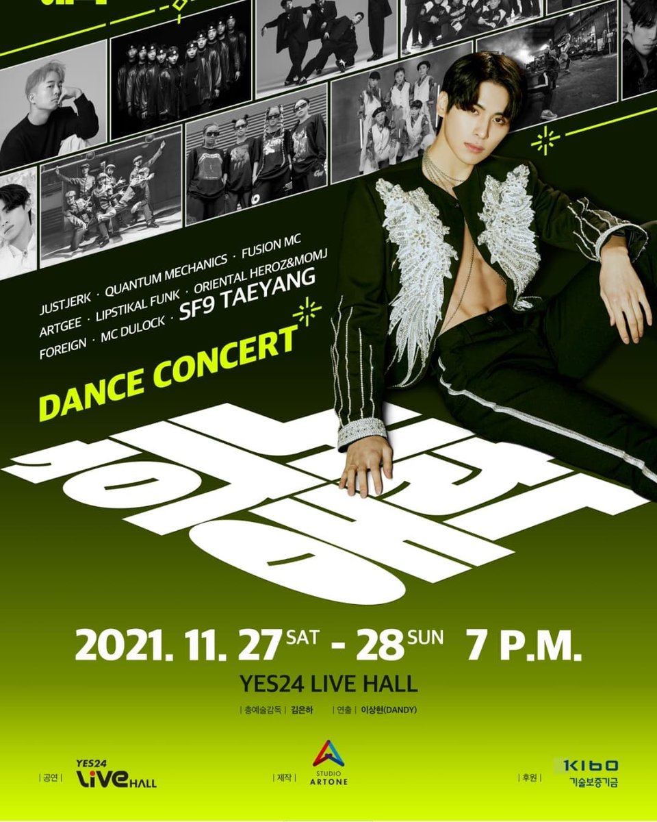 sf_yumu's tweet photo. 태양이 스튜디오아트원 희노애락 댄스콘서트 나온대!!!
11월 27일~28일
YES24 라이브홀
오프공연인가??? #유태양 https://t.co/LxbM5Ijgyd