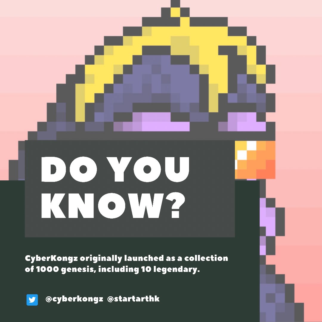 🦍!ooh DO YOU KNOW? <a href="/CyberKongz/">CyberKongz</a>