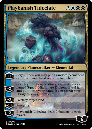 Playbanish Tideclate