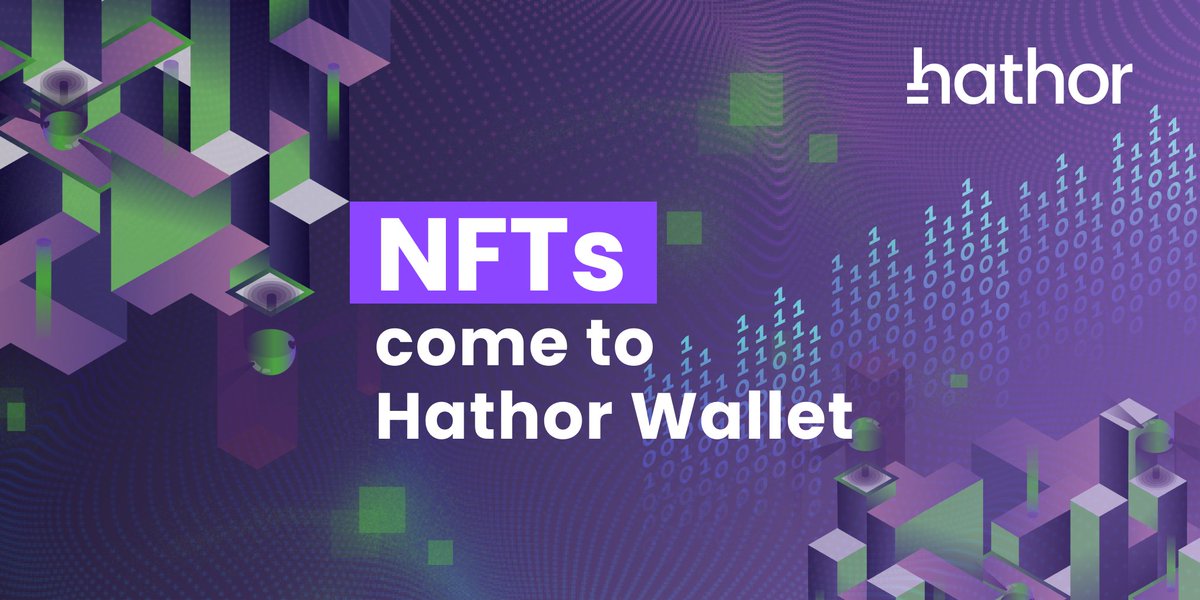 HathorNetwork's tweet photo. We are pleased to announce you can now mint and store your own #NFTs on the Hathor Desktop Wallet! 🎉

Walkthrough below👇
https://t.co/myeYsGujBa

#BlockchainMadeEasy
#BuildOnHathor $HTR https://t.co/W4R1qvDJFH