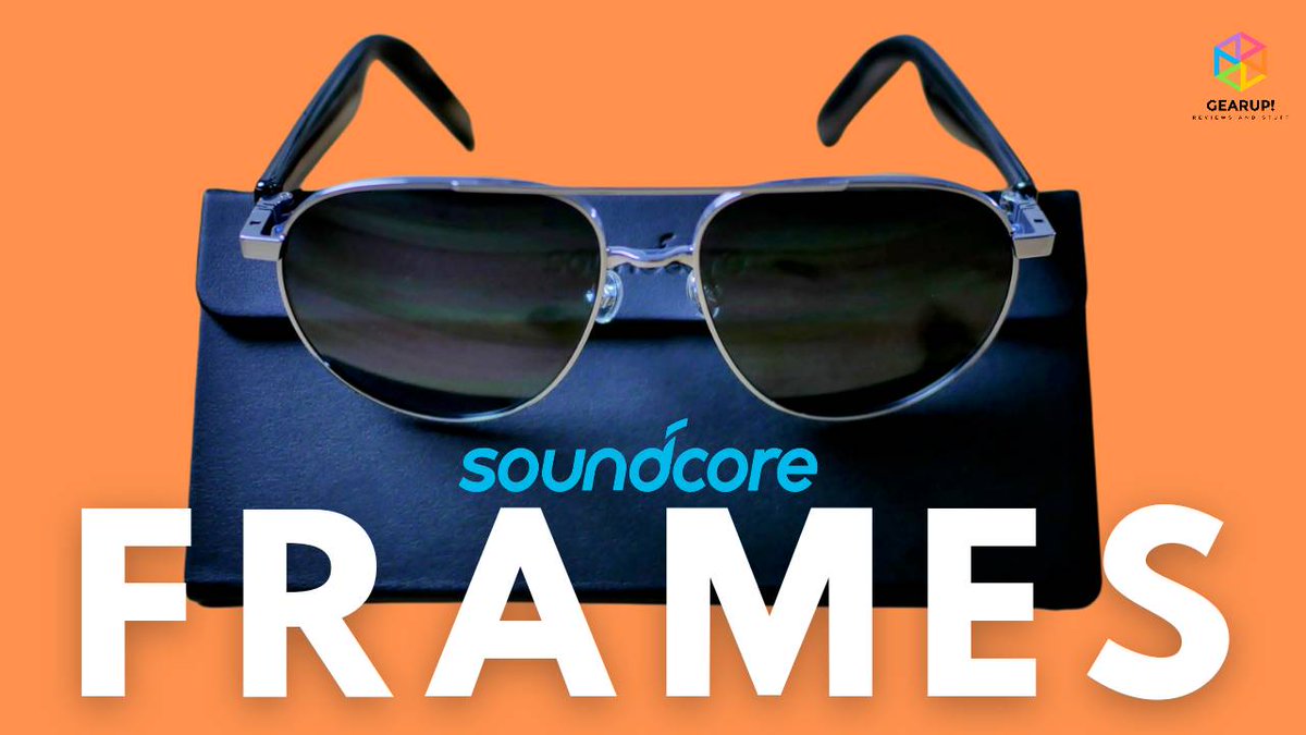 gearup_go_TNTT's tweet photo. One-upping Bose it not easy, but Soundcore has done it with their new smart audio glasses. Interchangeable frames, touch/voice control, IPX4, long battery life, great app... a lot of thought went into this!
https://t.co/TPjcBV9jP8
@soundcoreaudio #reframeyoursound @bose https://t.co/GtJIbXWLMi