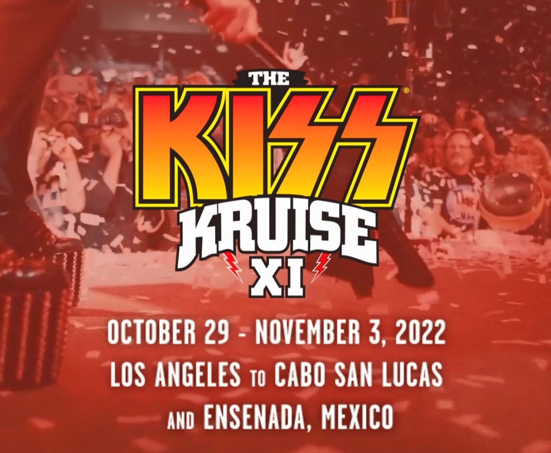 kiss's tweet photo. Attention #KISSNAVY! @TheKISSKruise XI is on! Oct. 29-Nov. 3, 2022 - Los Angeles to Cabo San Lucas and Ensenada, Mexico! Join the pre-sale now at https://t.co/xPW4p2Vpei! https://t.co/MxsG9HeoLL