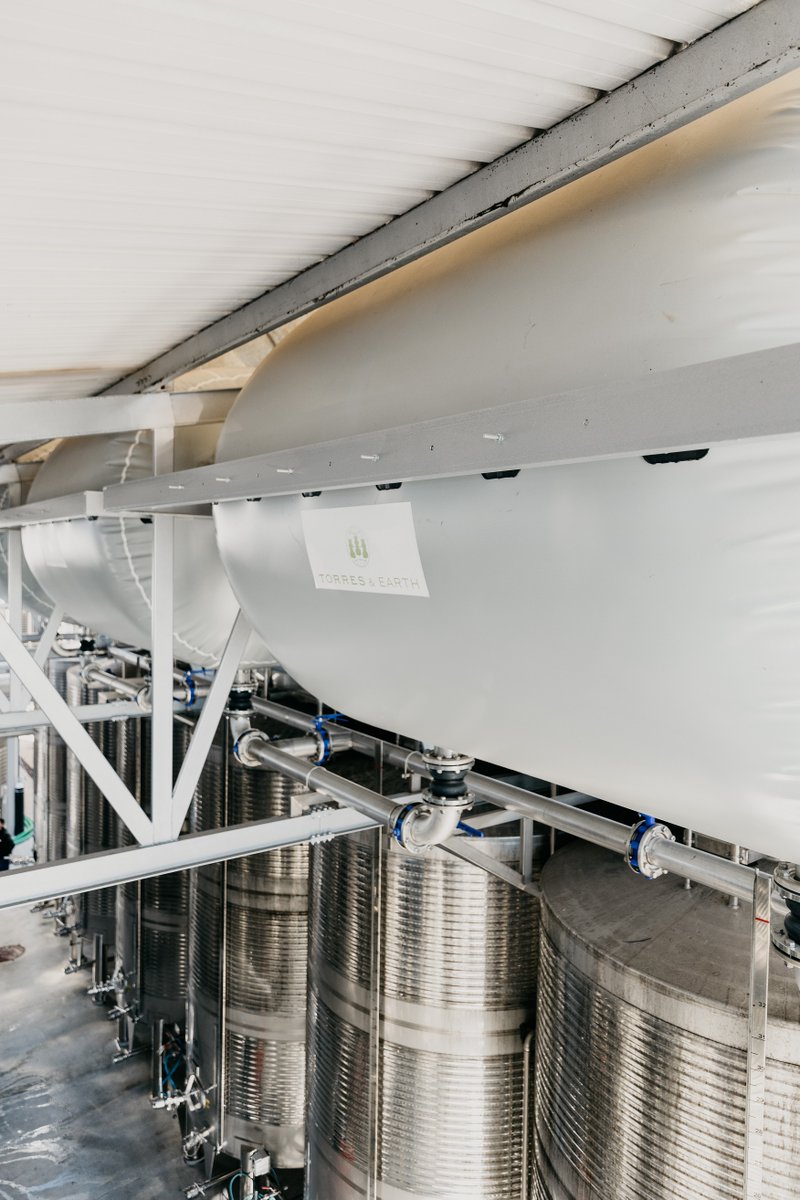 TorresWines's tweet photo. #FamiliaTorres designs a pioneering system to capture and reuse CO2 from #wine fermentation:
https://t.co/3E0u44ExJD https://t.co/LsylNe0qeO