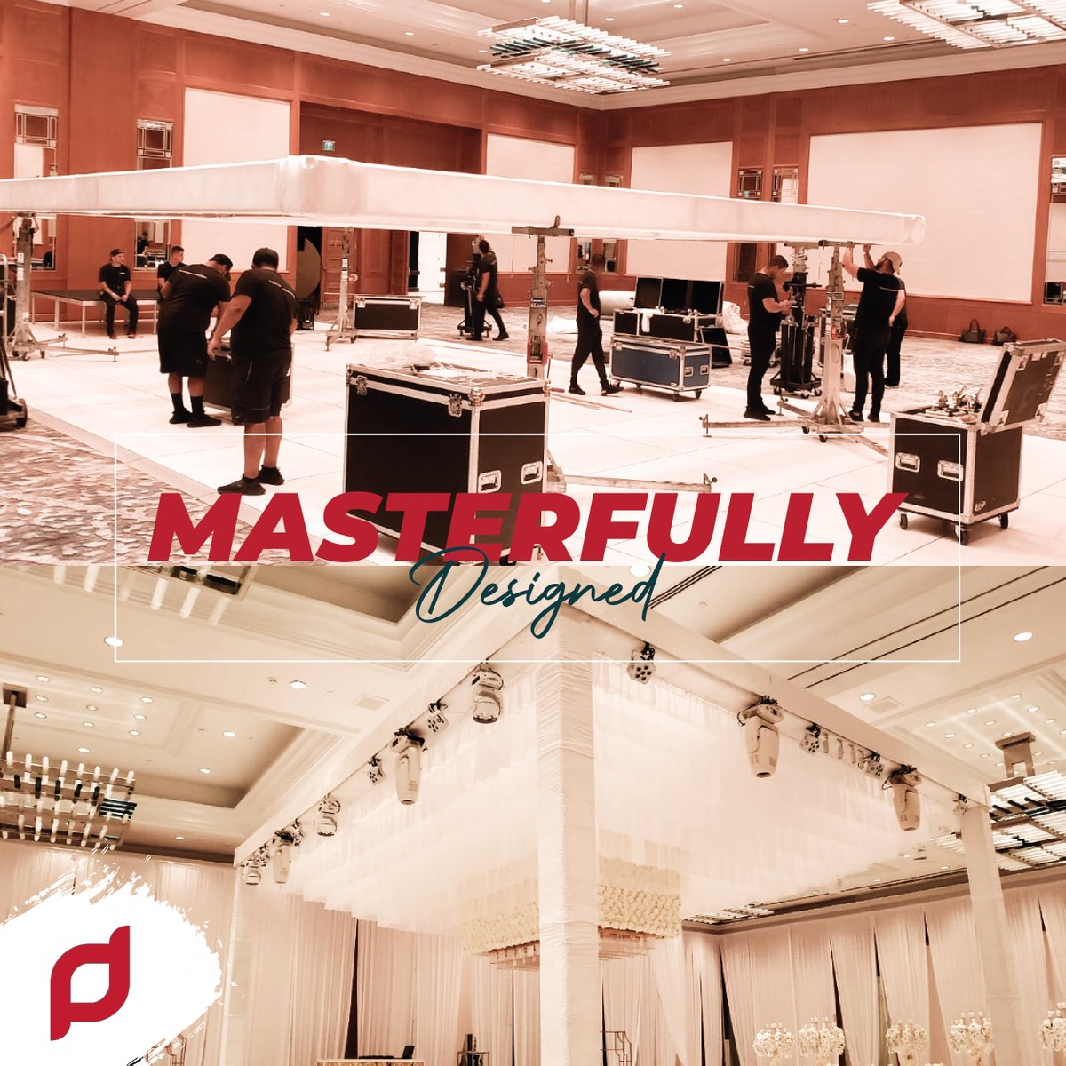 PSIDGroup's tweet image. Expand your creative possibilities using the trusses not only to hang equipments but to set a vibrant mood for your events.
#miamiweddingdecor #trussarch #trussstructure #whiteweddingmiami
@gildedgroupdecor @psidgroup