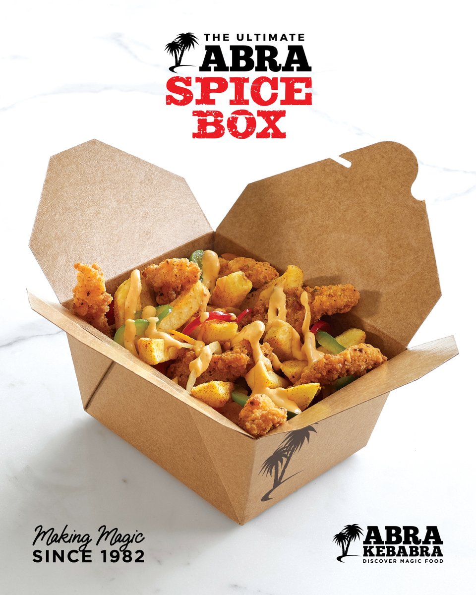 Often imitated, never duplicated 🔥

The Ultimate Abra Spice Box - don't settle for anything less 💚

#Abrakebabra #DiscoverMagicFood #AbraSpiceBox