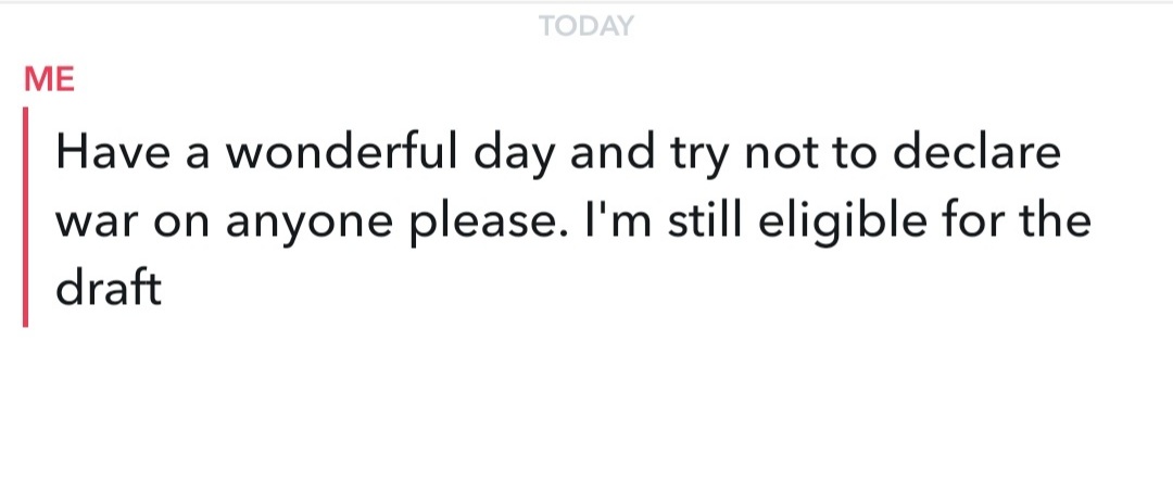 When your crush is in the military