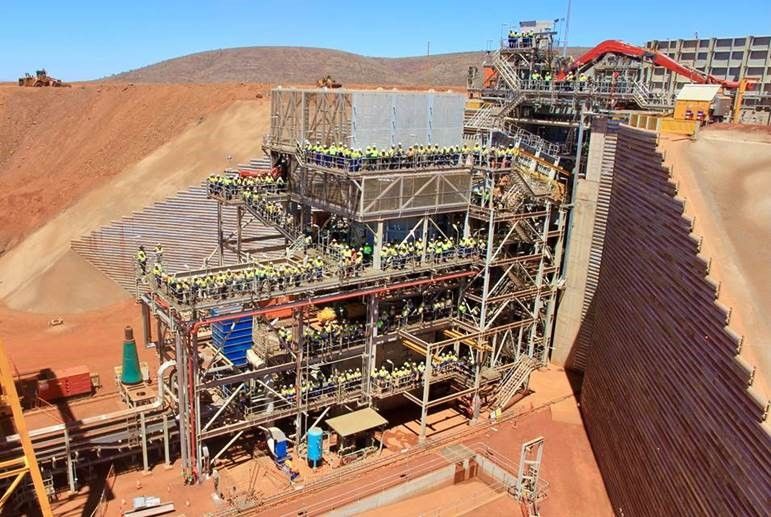 im_mining's tweet photo. Mondium says first ore has been achieved at Rio Tinto’s WTS2 project at its Greater Tom Price operations in the Pilbara, a project that included construction of a new crusher as well as a 13 km conveyor | https://t.co/tgfWw7OllV #Mondium @Lycopodium #monadelphous @RioTinto #WTS2 https://t.co/I4EidHoQ06