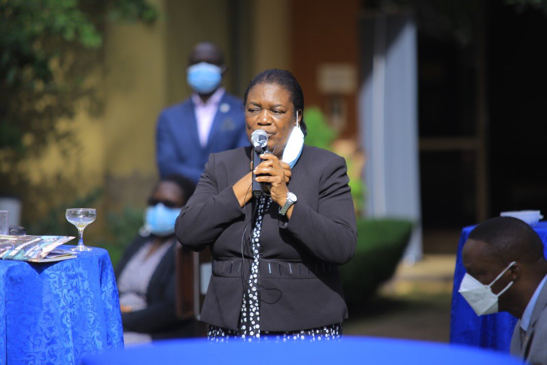 ngoforum's tweet photo. “From a leadership perspective, a new board which I’m privileged to lead,is in place and working closely with 21 staff members and 2 volunteers. We are alive to the opportunity to make a lasting impact in executing the mandate of @ngoforum.”-Hon. Margaret Sekaggya
#UNNGOFStrategy https://t.co/e5pl6whNyP