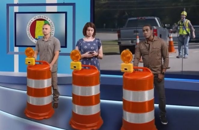 Alabama - play these games in work zones and it will cost you double youtu.be/LPkzyL_A4FM