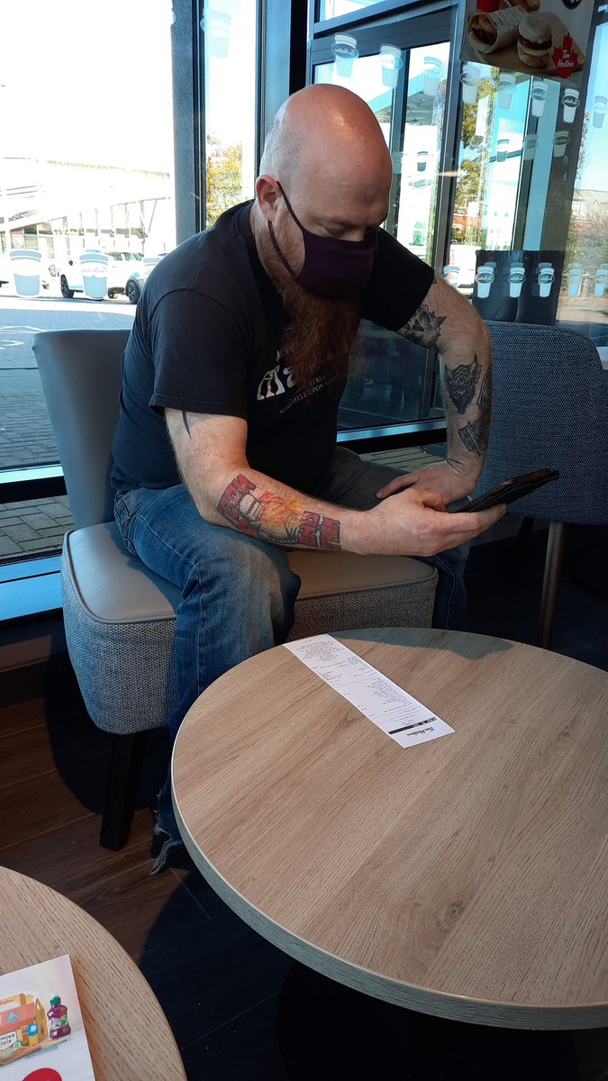 2owlsparty's tweet photo. With @WJD2owls @timhortonsuk on our way to #Whitby for @CastlesInSpace #LevitationWhitby starting our childfree weekend right. https://t.co/QlUnw2hdTY