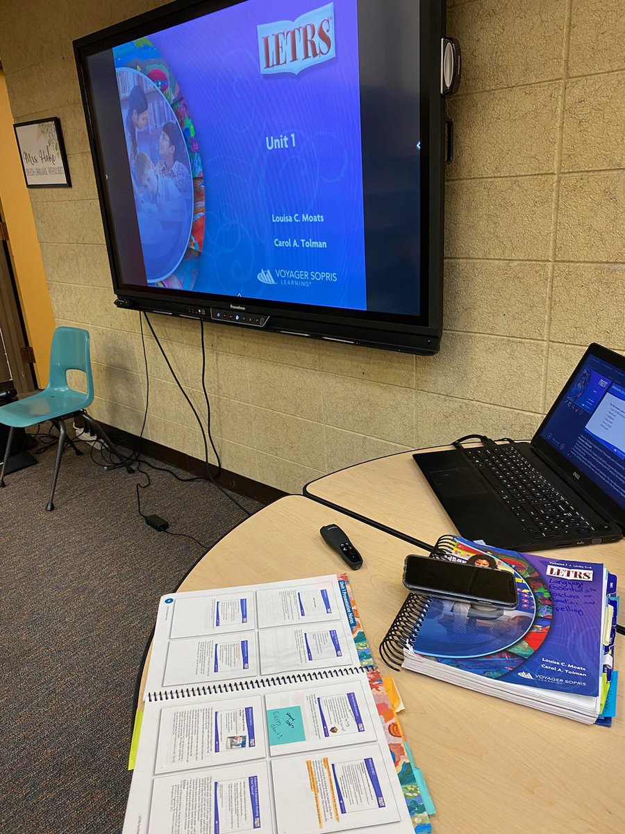 LETRS Cohort 3 is starting up on Nov. 17 in the first of a series of face to face sessions.
Join this group of literacy champions as they dive into the science of how students learn to read and gain evidence based best practices to take back to the classroom
<a href="/ZatkosC/">ConnerC_IU12</a> <a href="/LIU12_TaC/">TaC_IU12</a>