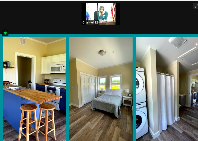 Learning about workforce housing via Zoom this morning. Speaking is Maggie Randolph as the architect with Harmony Homes. The summit is produced thanks to @CambridgeTrust, @SeacoastWHC and the Seacoast Chamber Alliance.