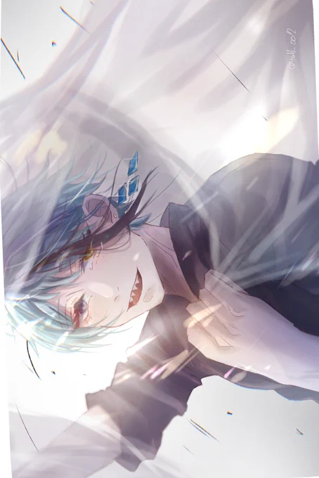 #リーチ兄弟誕生祭2021 
#フロイド・リーチ誕生祭2021 
#ジェイド・リーチ誕生祭2021 
お誕生日おめでとう～✨✨🎉これからも双子に沢山の幸せが訪れますようにッッ☺️!! 