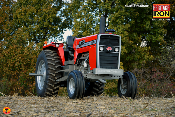 HeritageIronMag's tweet image. Happy 1105 Day!
Massey's turbocharged 1105 was produced from 1972-1979. #MasseyFerguson #Issue71 #HomeOfTheMuscleTractor

1105 Owner: Kent Schaefer - Ferdinand, IN
📷 : Super T