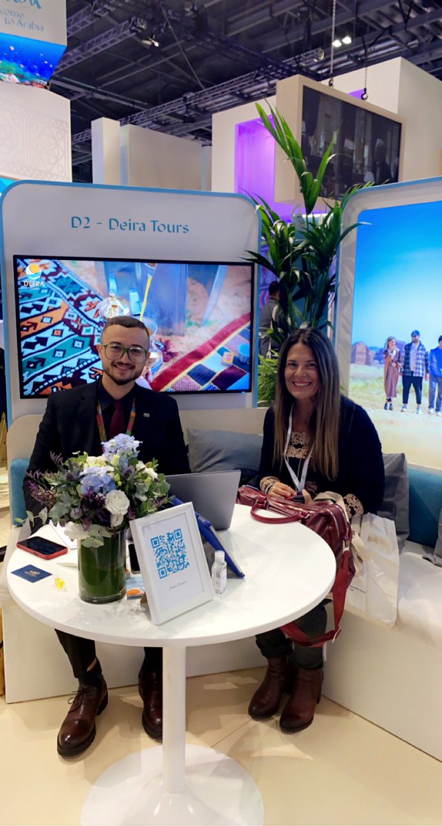 deira_tours's tweet photo. مشاركة ديرة في سوق السفر العالمي #wtmldn  بتنظيم من الهيئة السعودية للسياحة #iamgoingtowtm #wtm #tour #tourist @visitsaudi @visitsaudi 
Deira Tours exhibiting in the world travel market ( WTM London 2021 ) under the organization of the Saudi Tourism Authority https://t.co/lImvnwkoyt