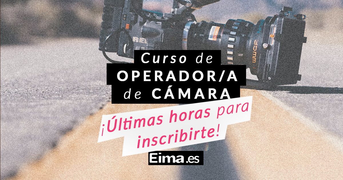 Eima_'s tweet photo. Estás a 1 paso de operar cámara al nivel más profesional.🎥Y, ¡todavía estás a tiempo!
¡Del 8 al 12 de noviembre CURSO de OPERADOR/A de CÁMARA con Miguel Postigo. ¡Ultimas horas para inscribirte!😊
📞 633901653
✉️ privado@eima.es
💻 https://t.co/fjNMF6ek0X
#operadordecamera https://t.co/Rgrnlsk95a