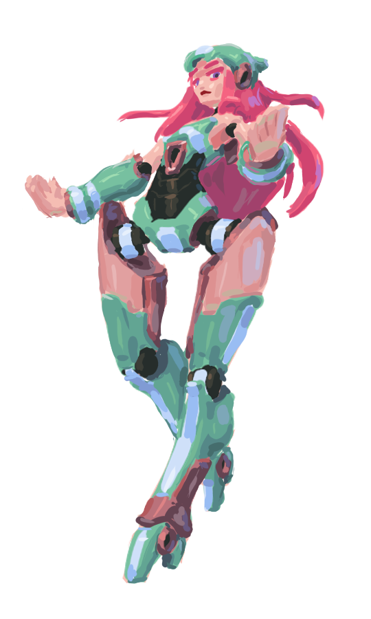 ambi_draws's tweet photo. Inktober is done, but the android waifu train continues! https://t.co/4XZps1NvbI