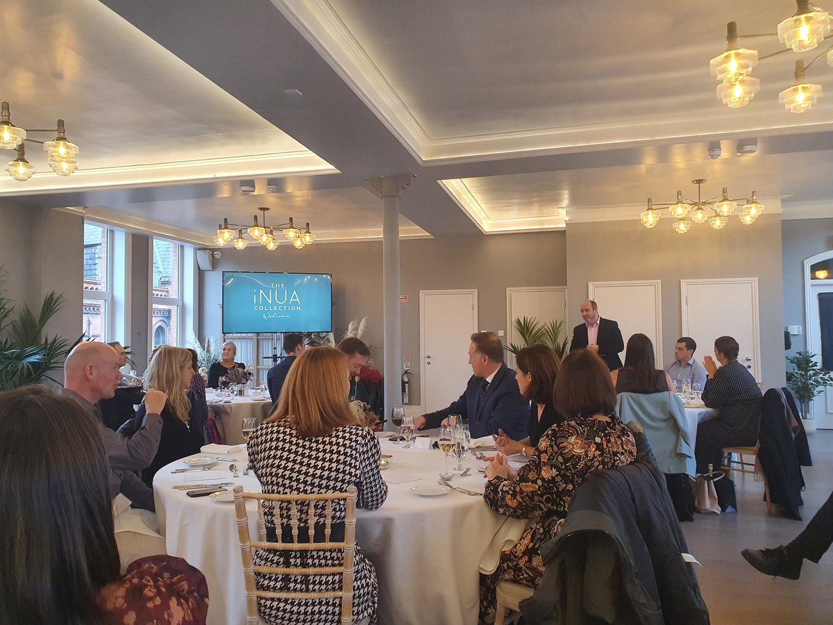 I missed this....Great to see a room full of industry friends again. <a href="/iNUAHospitality/">The iNua Collection</a> <a href="/josieokelly2017/">Josie O'Kelly</a> @brennieM <a href="/customireland/">Custom Ireland</a> <a href="/FallonandByrne/">Fallon and Byrne</a>
