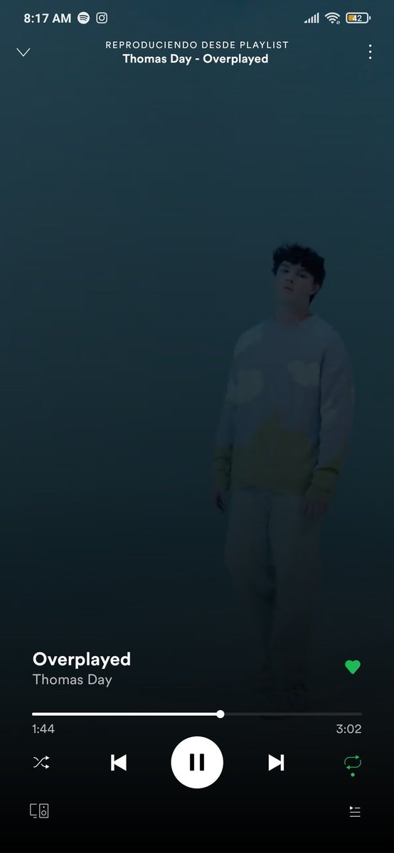 <a href="/thomasdaymusic/">Thomas Day</a> Loveeuu, you don't know how excited I am for you, new music!
I am so happy, I remember when “SOFTLY” came out I was one of the first listeners on Spotify, I am proud of you for all your achievements, And now I know that I won't stop listening to your new song <a href="/thomasdaymusic/">Thomas Day</a>