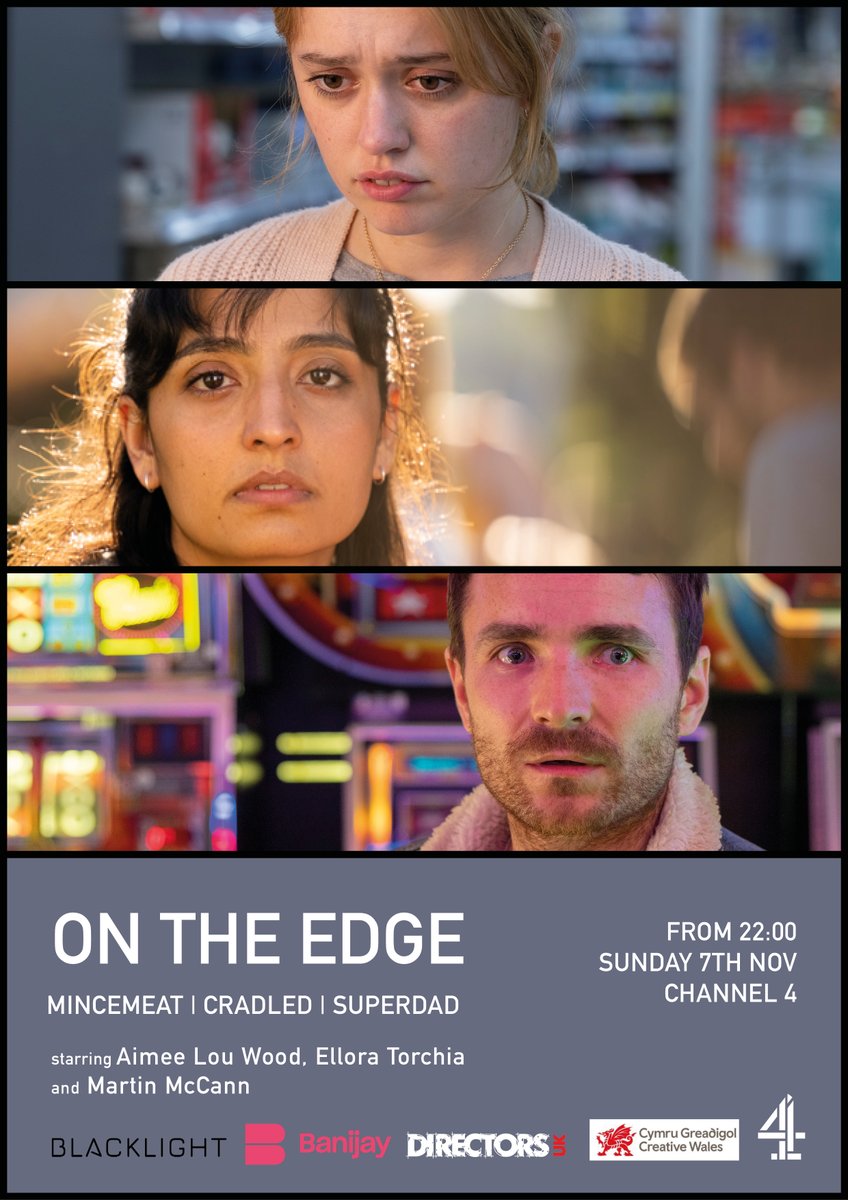Tonight from 10pm on @Channel4, a new series of the BAFTA-award winning drama anthology #OnTheEdge