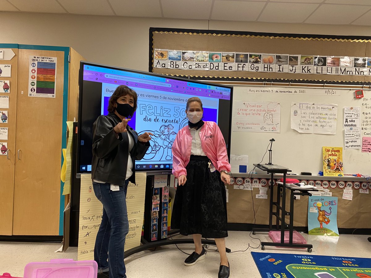 teredjara's tweet photo. Celebrating the 50 something days of school with the 50’s dress up ⁦@MendezKids1st⁩ https://t.co/WH7umfWLrb
