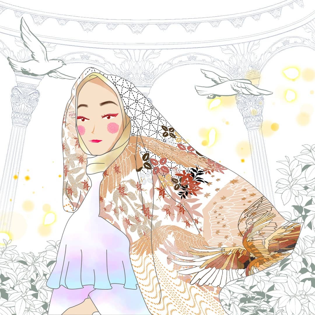 anisluneth's tweet photo. Working on these hijab illustration's & motifs 💐🖐️❤️
#scarves #fashion #flowers #pattern #photoshop #artworks
#desainhijab #designscarf #scarfdesign #printedscarf #hijabpattern #hijabmodern #digitalart #patternbank https://t.co/S7WfSSNYgW