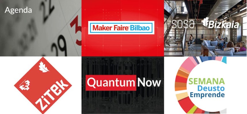 BizkaiaEmpresa's tweet photo. En nuestra agenda: 

8⃣ @emprenderzitek, taller
8⃣ Semana Deusto Emprende, #DeustoKabi
1⃣0⃣ #QuantumNow2021
1⃣0⃣ #SOSABizkaia, selección
1⃣0⃣ #MakerFaireBilbao: economía circular

💡Más información https://t.co/pTe4Diqdk8 #beazbizkaia https://t.co/mJB1CboS7e