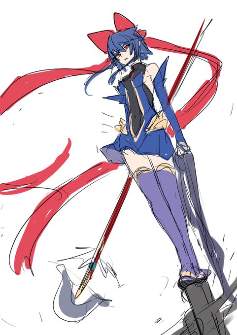 色々語りたいがまだ修羅場だからラフな落書きだけ… 