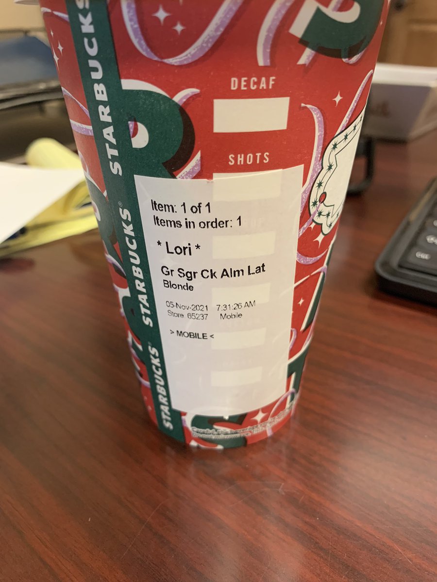 bcoachhart's tweet photo. Not bashing @Starbucks but I just got the new Sugar Cookie Almond milk latte and it had no flavor whatsoever. Maybe they just forgot to add it? 🤷‍♀️ https://t.co/Yha1XvrGGV
