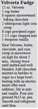 FarmShow's tweet photo. #readersrecipe #recipe #velveeta #fudge #cheese https://t.co/gCWrrURJwp