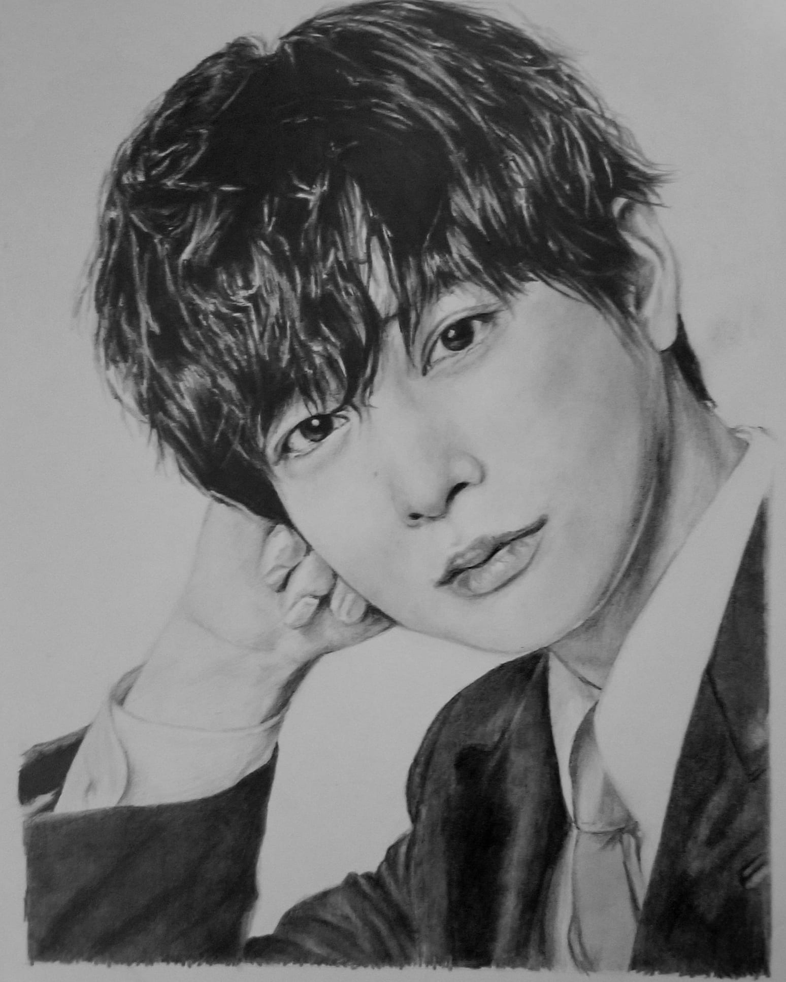 ダニエル・ラドクリフ 似顔絵 （鉛筆画）原画