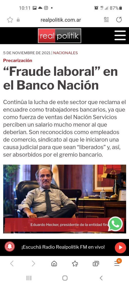 AnaClaraAguirr3's tweet photo. #SomosBancarios 
#NacionServicios 
@prensabna 
@Eduardo_Hecker 
@SergioOPalazzo 
@matiastombolini 
@Juli_Strada https://t.co/qdxSsVOMBg