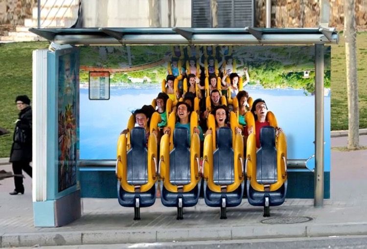 #BuenaPublicidad 🎢 | "Próxima parada, el Dragon Khan" - Street Marketing de Port Aventura 👏
