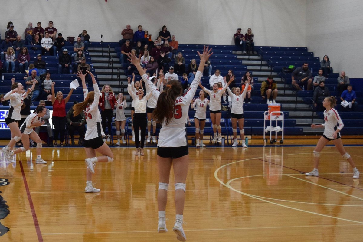 SHSvollball's tweet photo. WHAT A 2021. We overcame so many obstacles all season long as a team. You are all truly special and will always be Sheridan Volleyball.❤️🏐. You are ALL champions in my book. #startedfromthebottomnowwehere https://t.co/yYwe9CYcqf