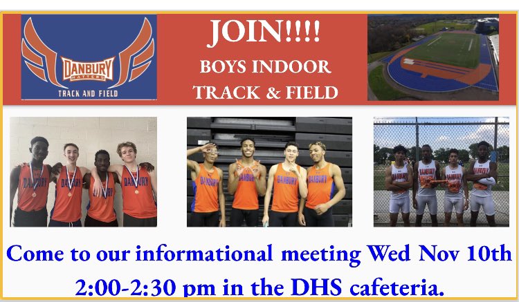 December 2nd will be here soon.  Make sure you are ready.
Requirements to Try Out
70 Average for Q1 and passing 4 classes.
Winter Sports Registration on Family ID
Up to date physical in with the nurse