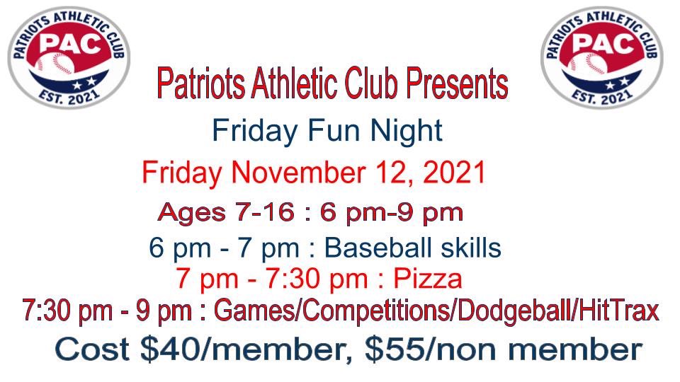 New weekly Friday night clinic starting next week 11/12. 

Please use the link below to register for the first session 

tms.ezfacility.com/OnlineRegistra…