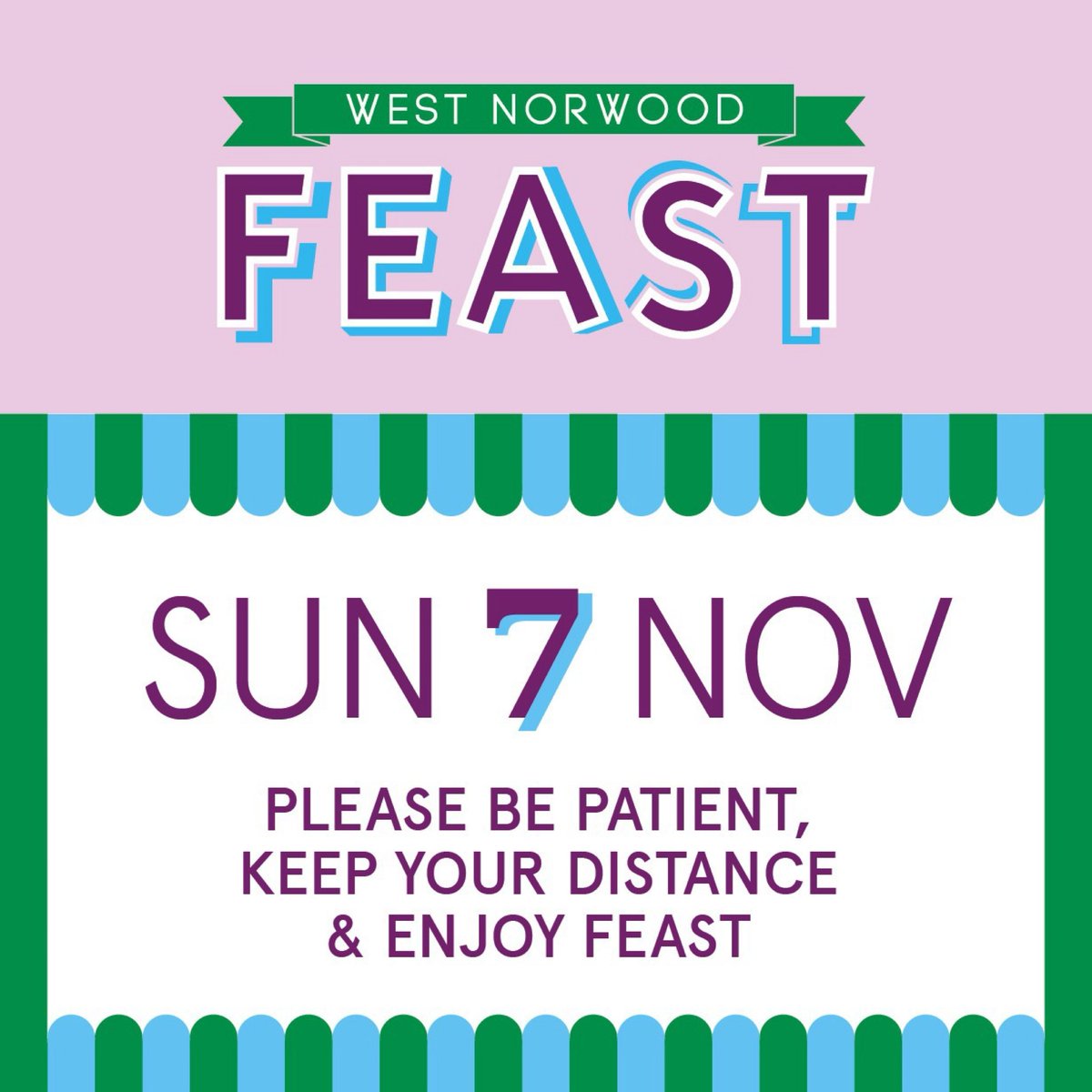 Feast coming up this Sunday - there will be lots of fun stuff including firework-themed craft, music workshops & South London Theatre promoting their Xmas show. Plus all your favourite foodie, vintage & creative traders. #westnorwood #communitystall westnorwoodfeast.com/sunday-7-novem…