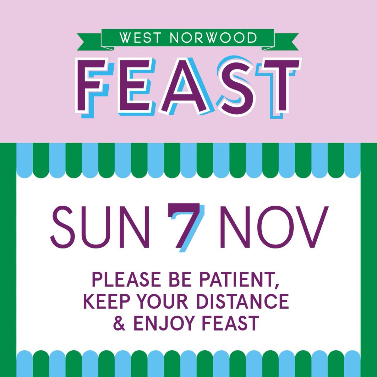 Feast coming up this Sunday - there will be lots of fun stuff including firework-themed craft, music workshops &amp; South London Theatre promoting their Xmas show. Plus all your favourite foodie, vintage &amp; creative traders. #westnorwood #communitystall

westnorwoodfeast.com/sunday-7-novem…