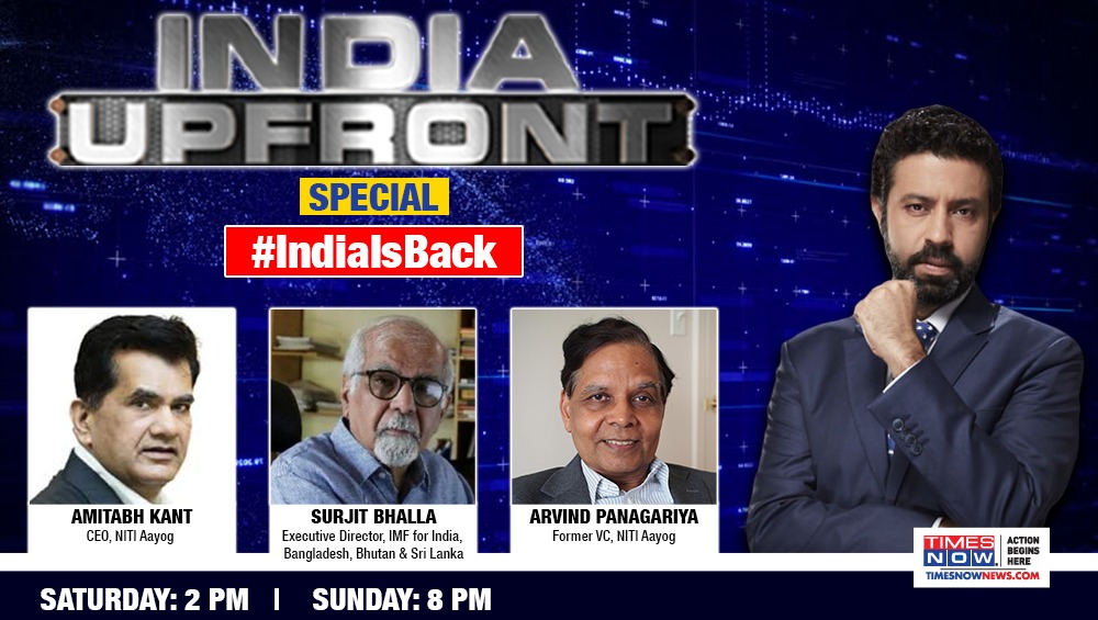TimesNow's tweet photo. #Diwali brings hope of recovery as key economic indices rebound, growth curve & markets surge.
Worst of economic gloom over?
@amitabhk87, @surjitbhalla & @APanagariya join Rahul Shivshankar on INDIA UPFRONT Special Edition at 8 PM. | #IndiaIsBack https://t.co/RhpVJJBIxp