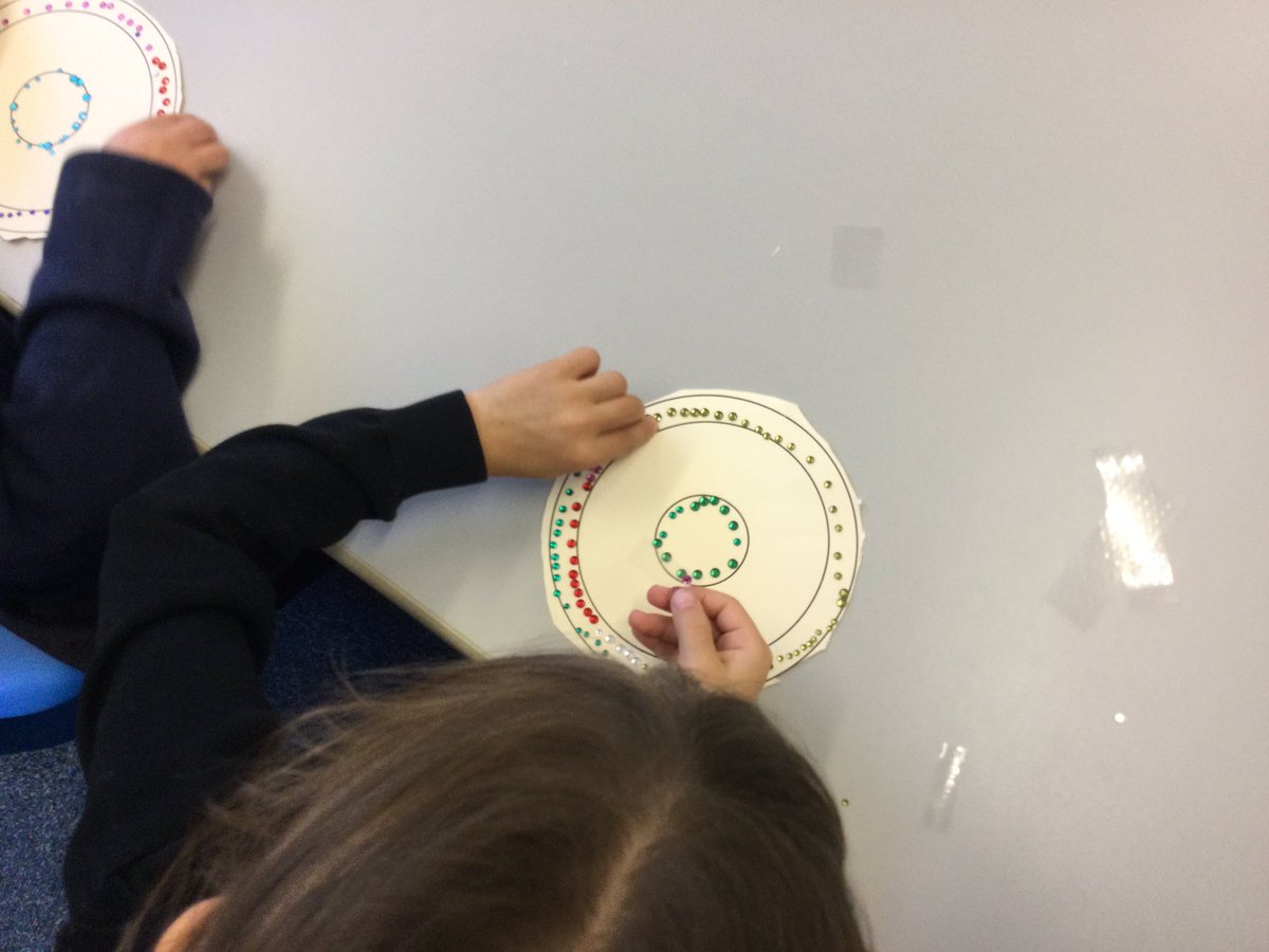 MissBHighlands's tweet photo. We had to use our funky fingers and fine motor skills to cut out the holder and arrange the tiny gems! We then used our pincer grip to dot on the paint https://t.co/pBepfJgFBr