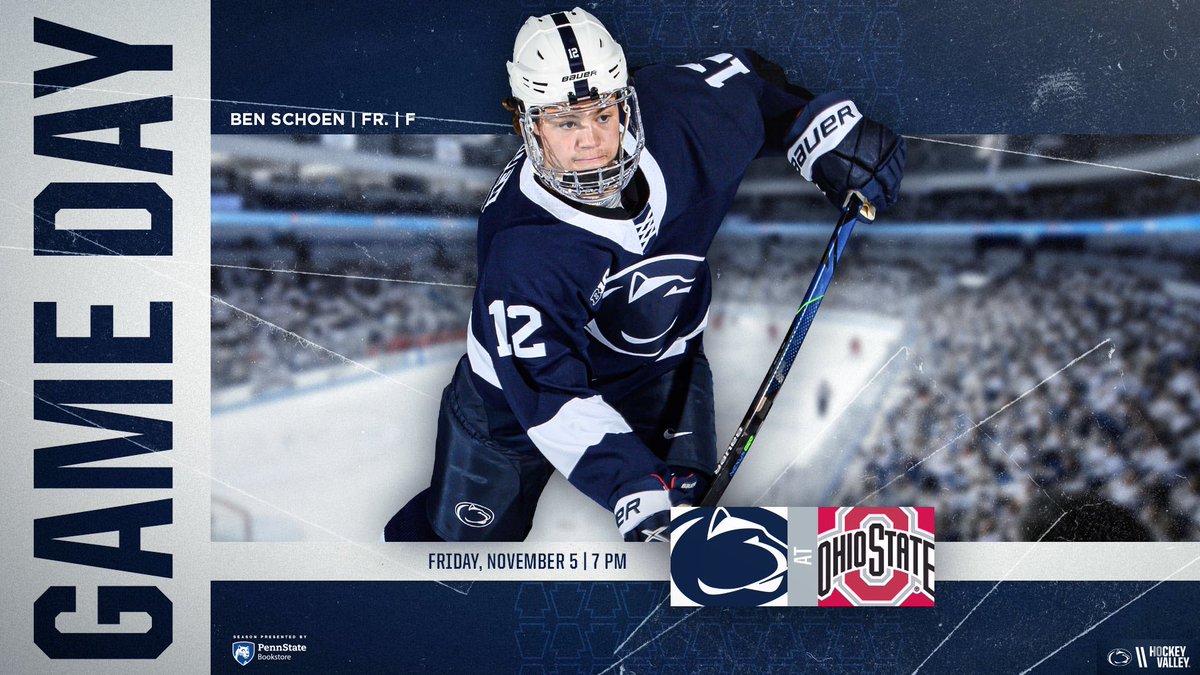 PennStateMHKY's tweet image. 🚨 GAME DAY 🚨

🆚 Ohio State
⌚️ 7:00 p.m.
📍 The Schottenstein Center | Columbus, Ohio

🎥 bit.ly/OSUvsPSU110521…
📻 bit.ly/3GNTeHl
📊 bit.ly/3nWeOAS

#WeAre #HockeyValley